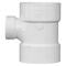 Charlotte Pipe And Foundry Charlotte Pipe Schedule 40 3 in. Hub X 3 in. D Hub PVC Sanitary Tee 1 pk PVC004011200 - alternate 5